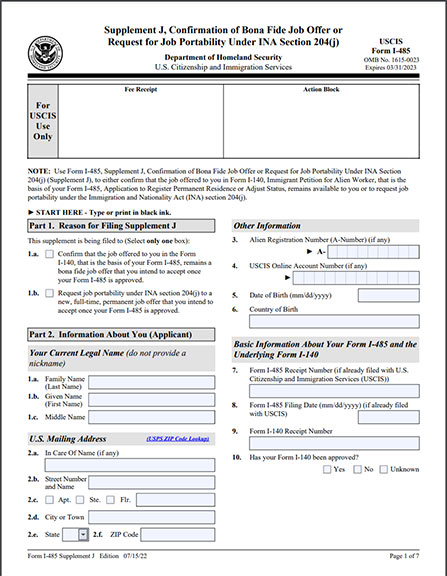 USCIS Forms