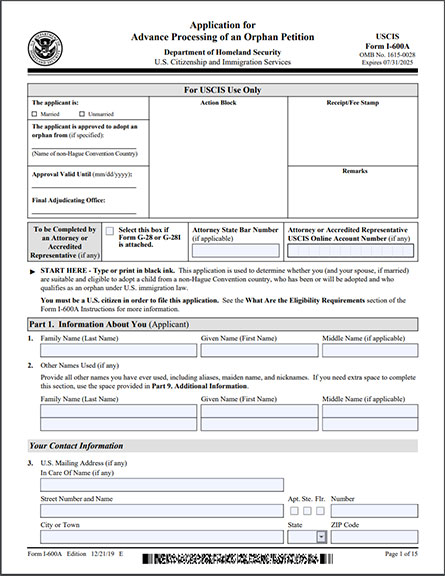 USCIS Forms