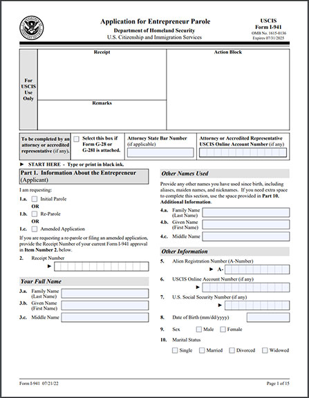 USCIS Forms