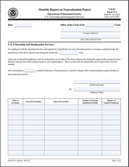 USCIS Forms